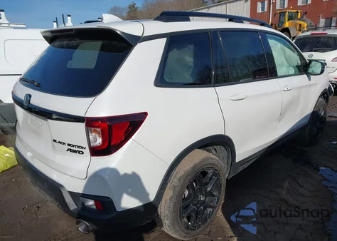 2024 Honda Passport Awd Black from USA, damaged, VIN 5FNYF8H80RB007409